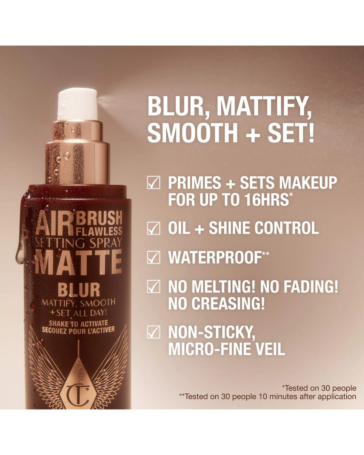 Airbrush Flawless Matte Blurring & Waterproof Setting Spray