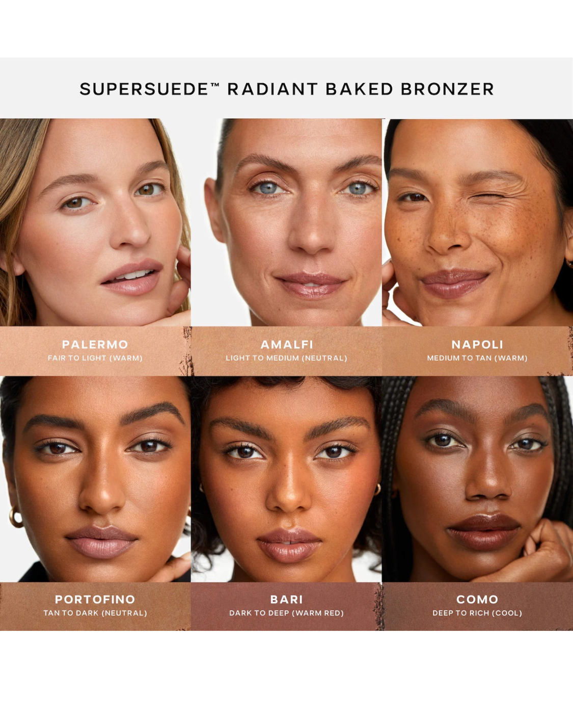 SuperSuede Radiant Talc-Free Baked Powder Bronzer