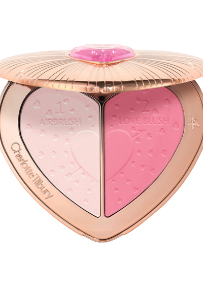 Pillow Talk Beauty Soulmates Airbrush Flawless Finish Brightening and Blush Powder Palette