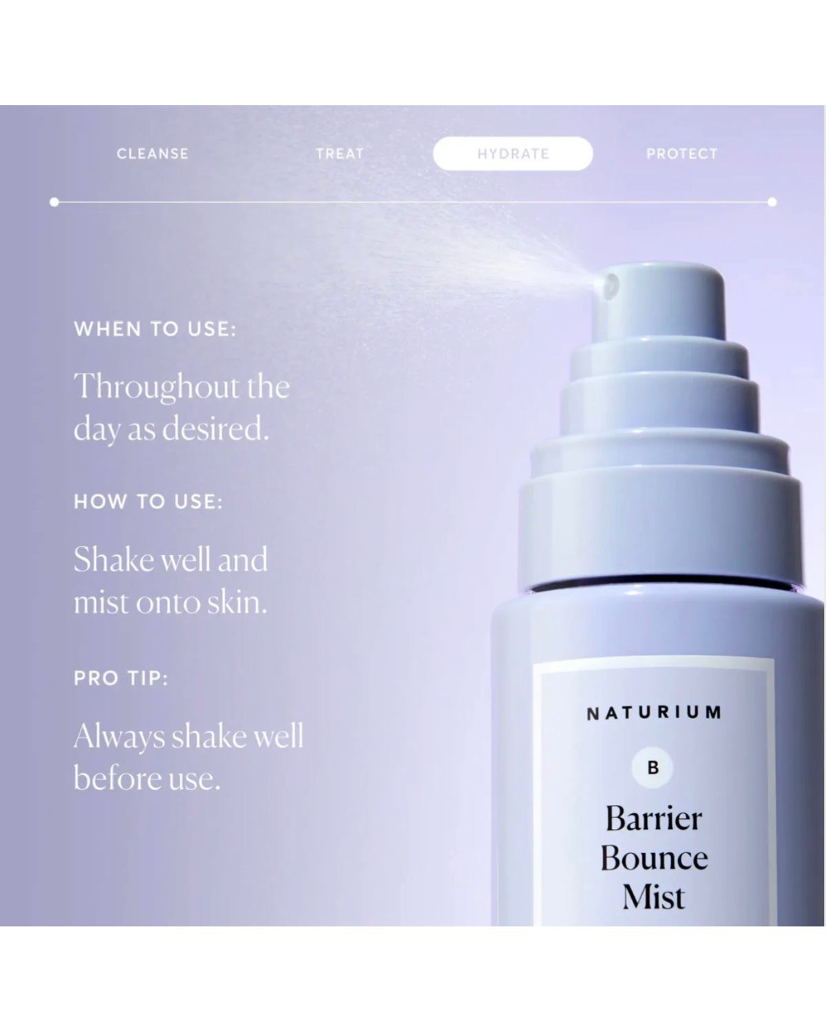 Barrier Bounce Bi-Phase Mist