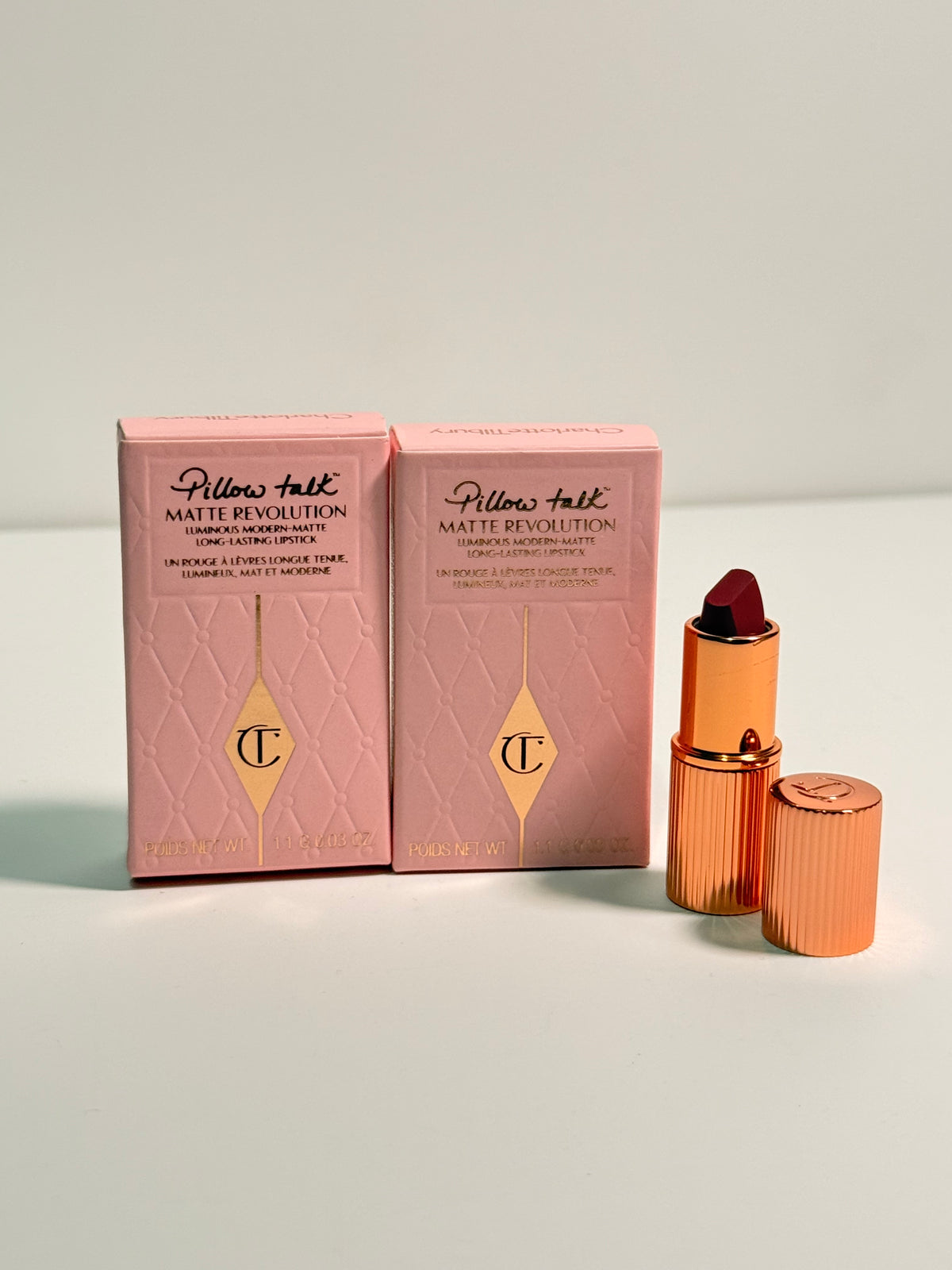 Matte Revolution Hydrating Lipstick Mini in Pillowtalk Medium