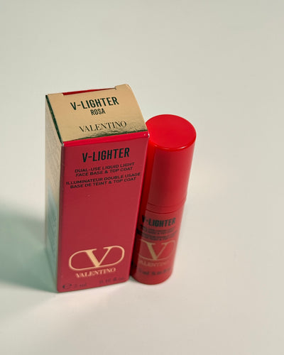 V-Lighter Illuminating Face Primer and Highlighter with Hyaluronic Acid in ROSA