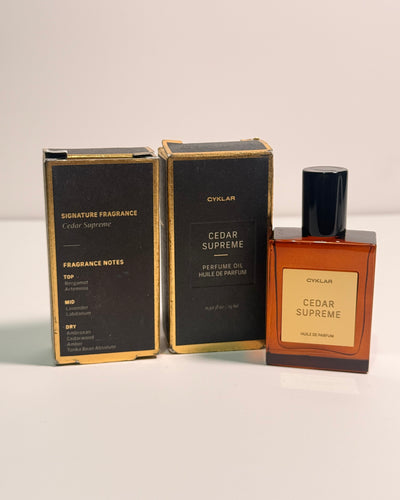 Cedar Supreme Perfume Oil with Tonka Bean