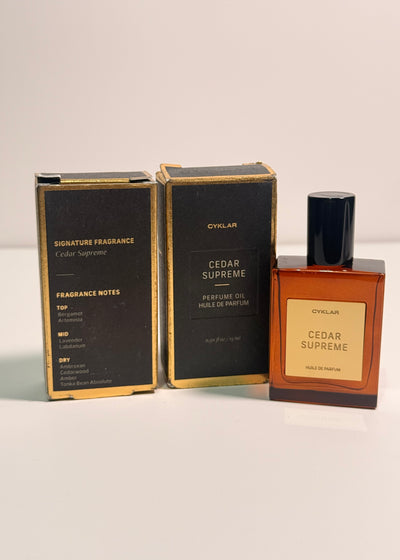 Cedar Supreme Perfume Oil with Tonka Bean