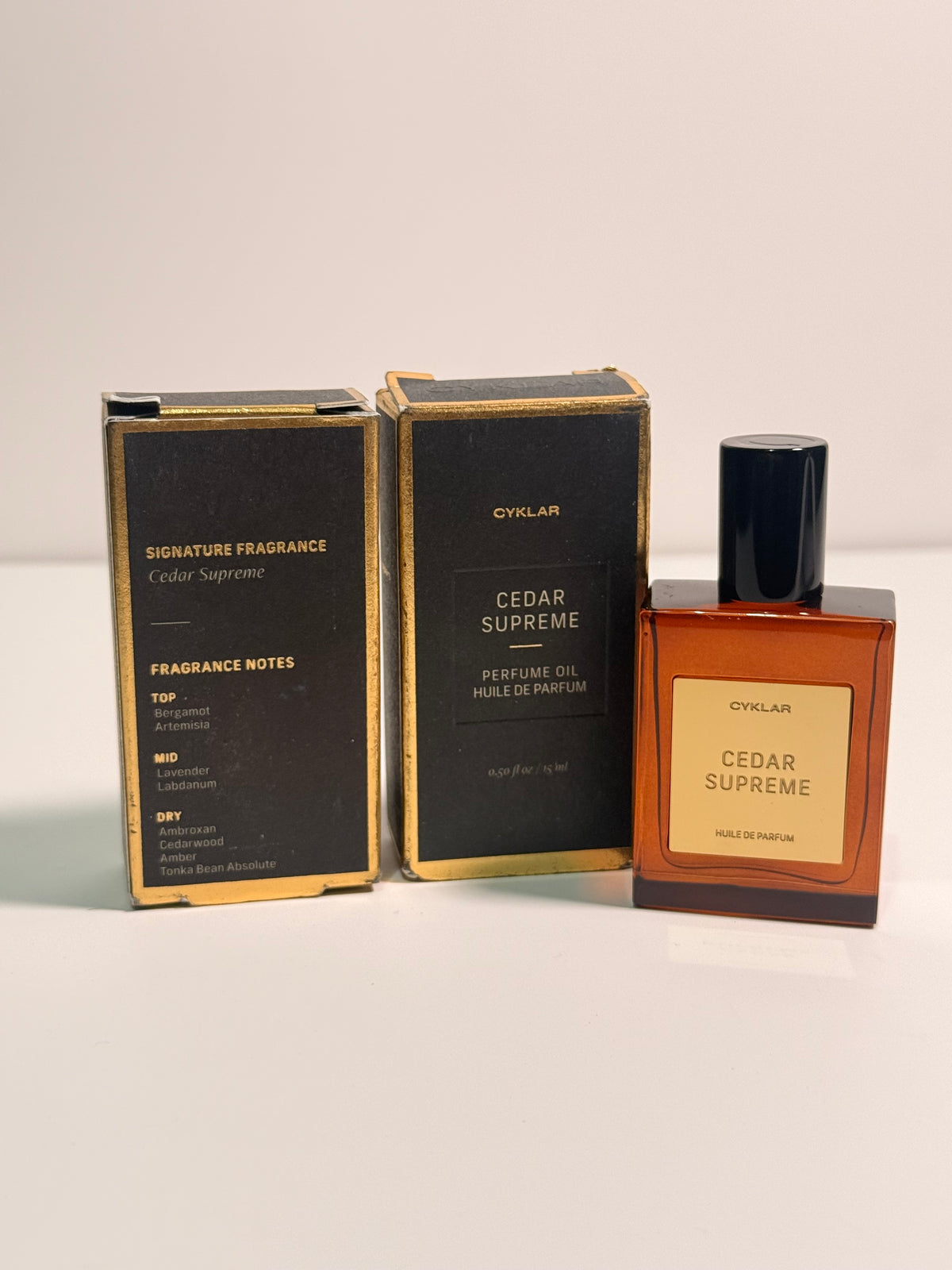 Cedar Supreme Perfume Oil with Tonka Bean