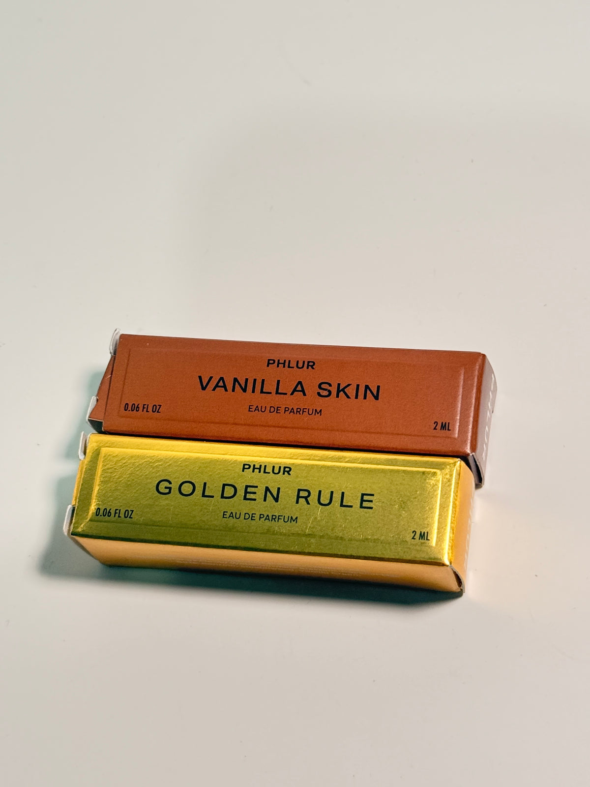 Vanilla Skin & Golden Rule EDP