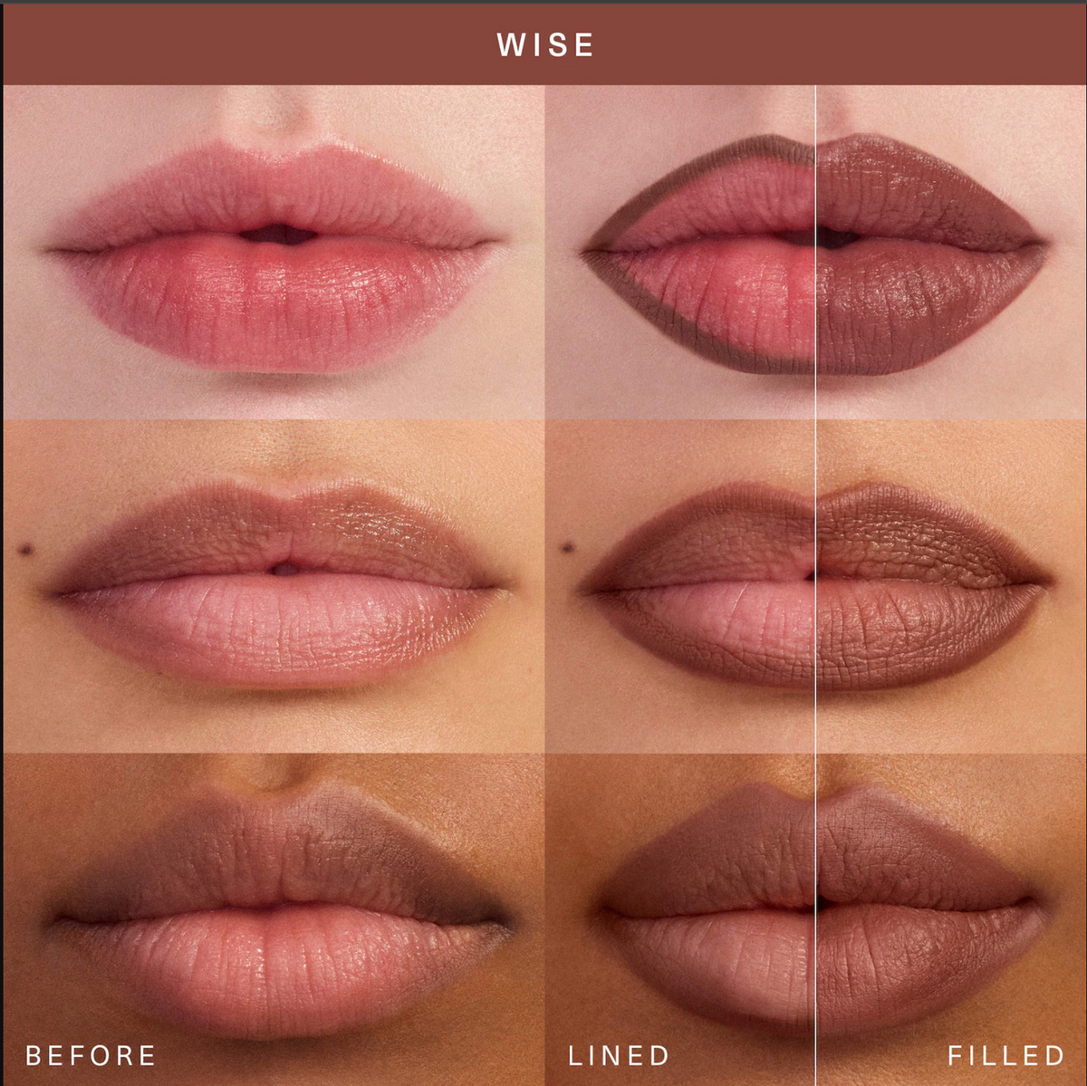 Kind Words Matte Lip Liner in Wise (Full Size)