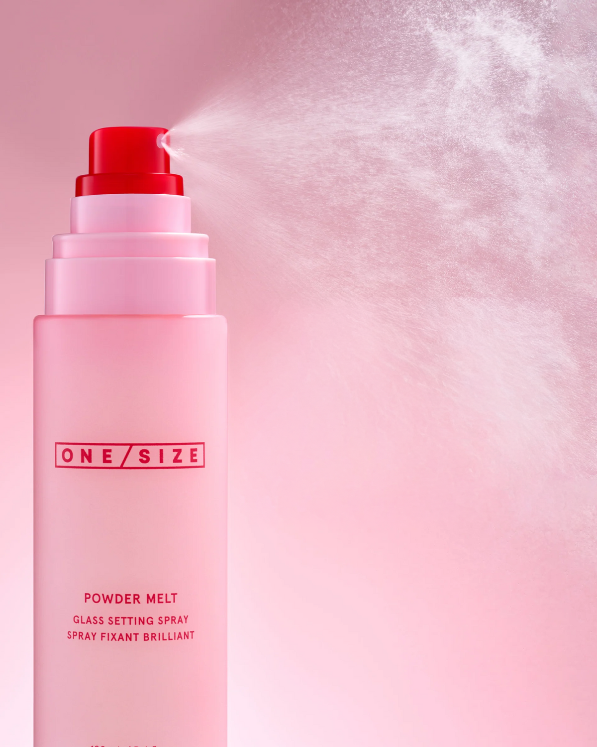 Powder Melt Glass Setting Spray